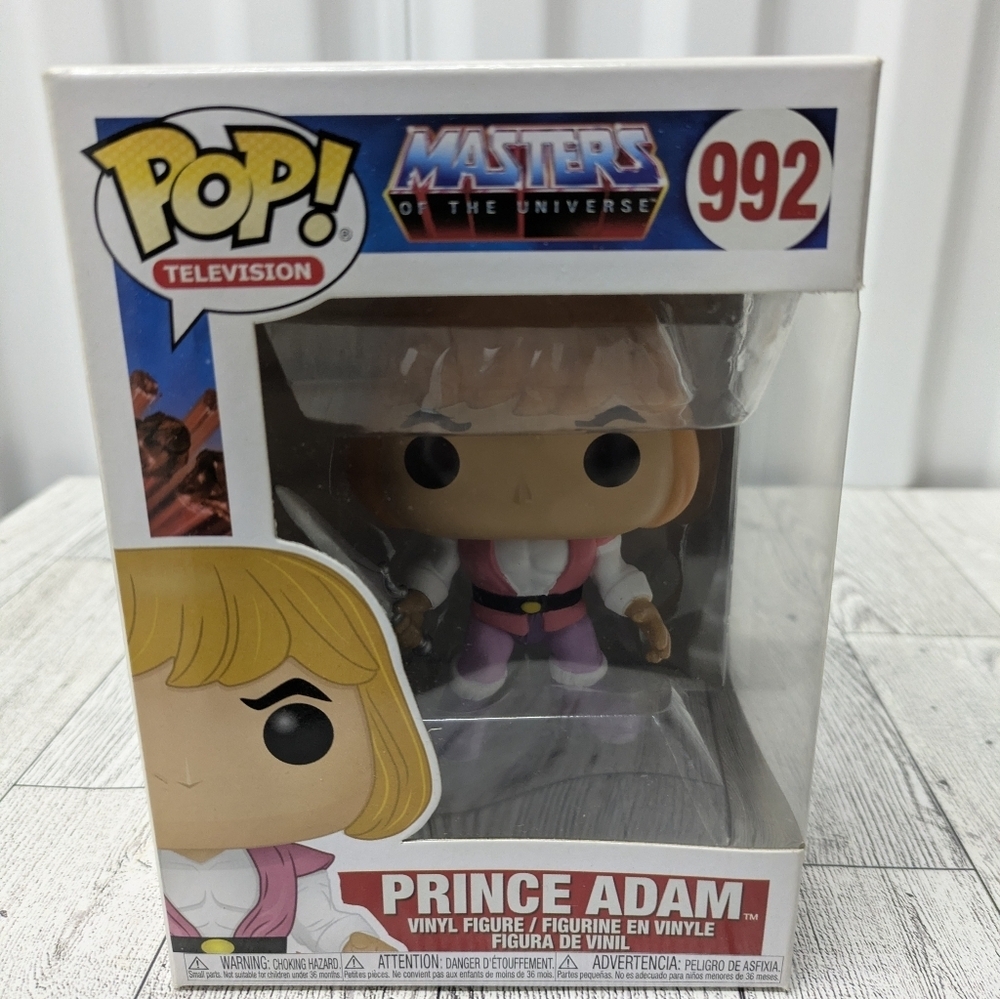 Funko Pop  992 Prince Adam in Pink and Purple